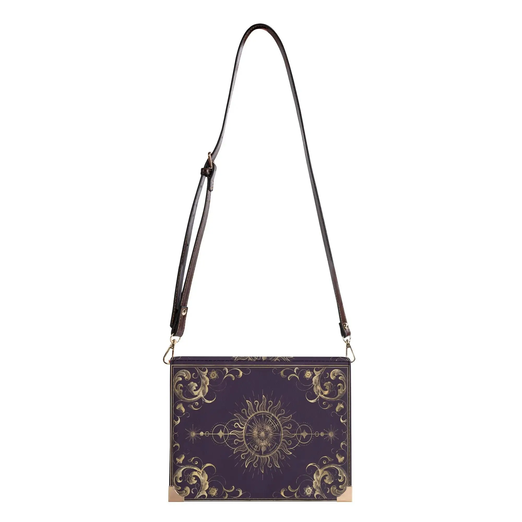 Book Siz Fashion Women\'S Bag Custom Design Pu Material Unique Design Hand In Hand With A Handbag Crossbody Bag