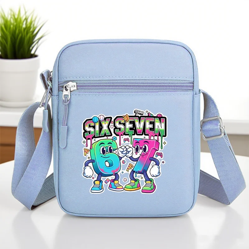 

Сумки на плечо Steal A Brainrot 67, сумка через плечо с мультяшным узором и принтом, женские и мужские модные сумки, подарки для мальчиков и девочек