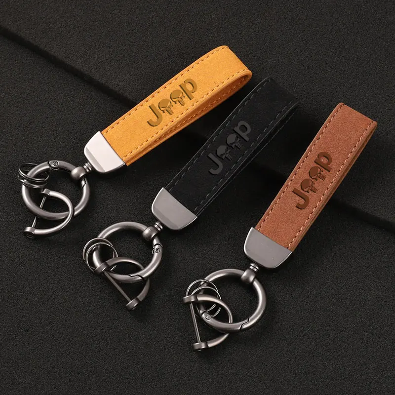 עבור Jeep renegade wrangler jk גדול cherokee מסע פטריוט מסע חדש sede שרשרת ספורט מפתח מתנה מותאמת אישית עם לוגו