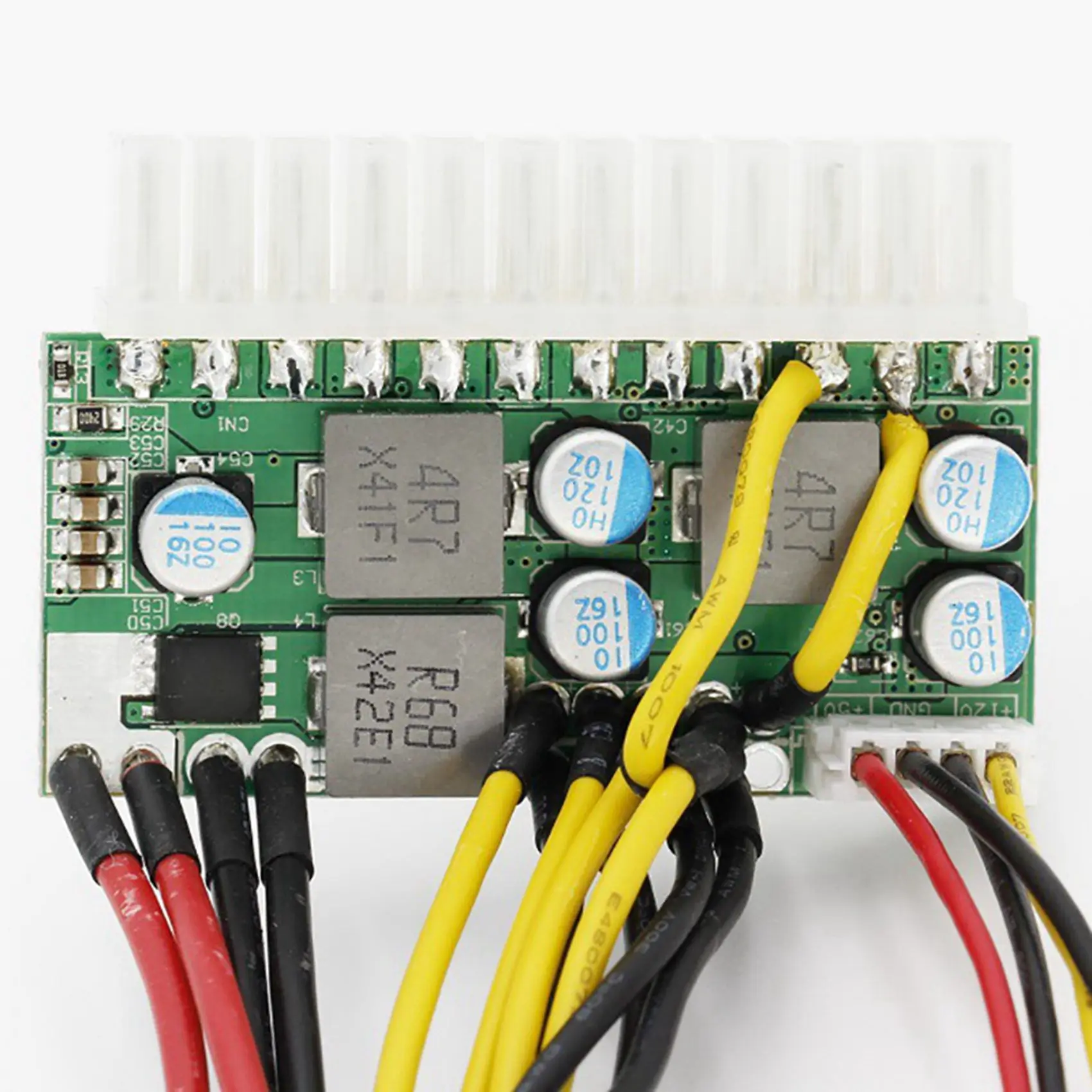 

Exquisite-6X PCI-E 6PIN Input DC 12V 300W DC-ATX-300W 24Pin PICO ATX Switch PSU Power Supply Module