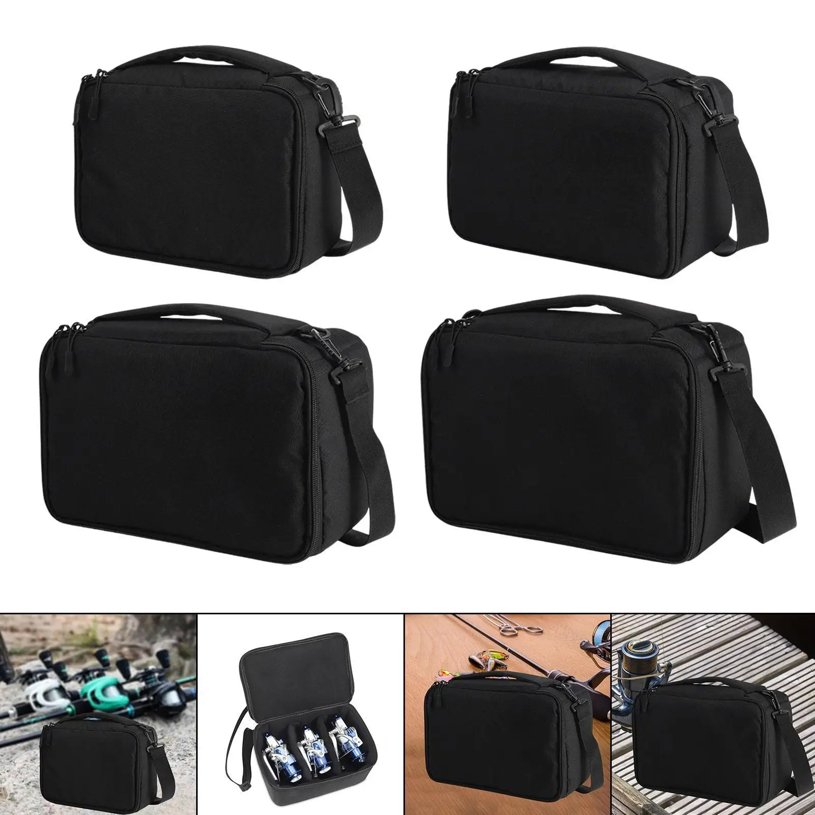 

Чехол для рыболовной катушки, портативный, водостойкий, для улицы, сумка для хранения с ручкой