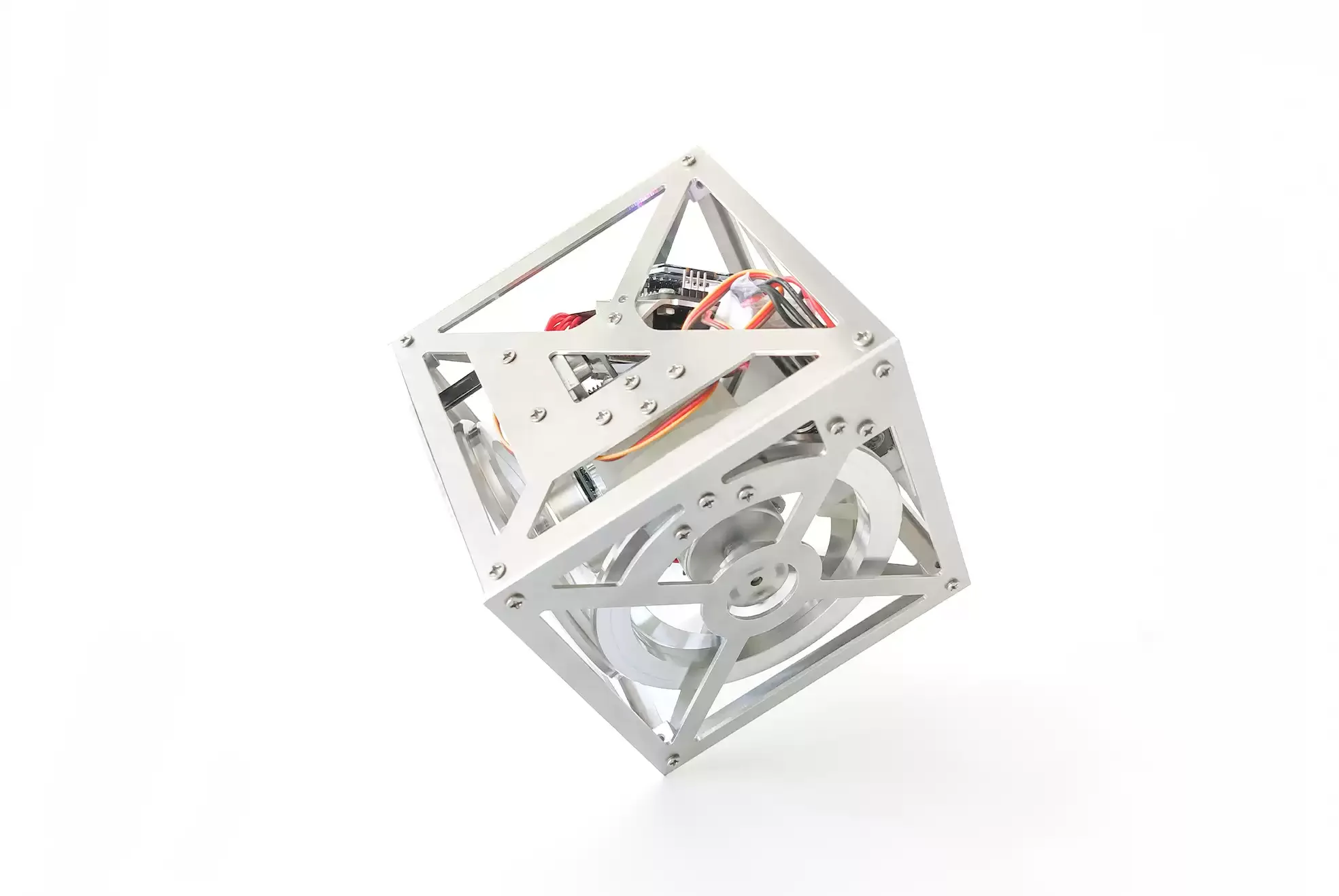 Single-point single-sided flip self-balancing building block model