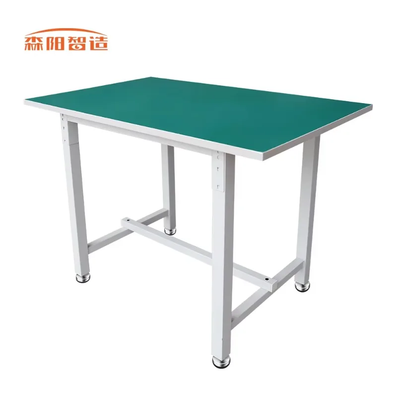 Customized High-quality  Assembly Line Belt Conveyor Work Table Anti-Static Lab Workbench with Led Light