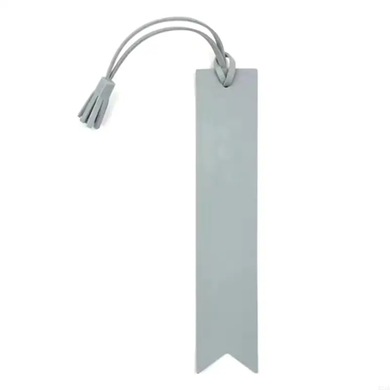 3Pcs Handmade Leather Bookmarks With Tassels Book Page Markers For Book Lover