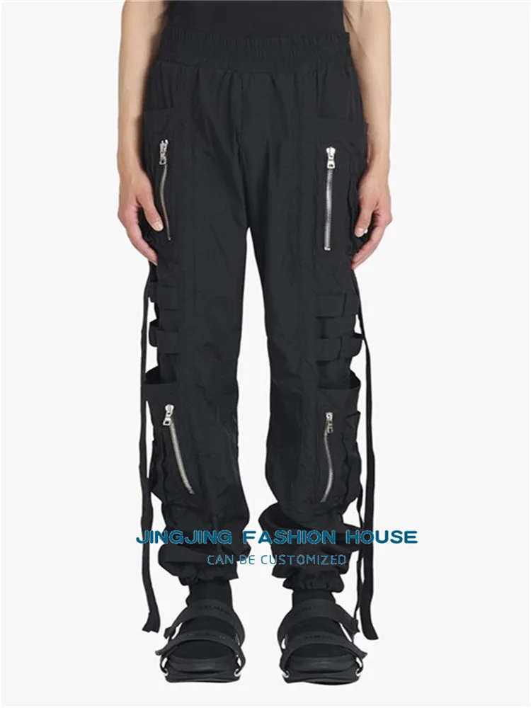 S-6XL!!New youth men's casual pants handsome small foot pants loose versatile cargo pants original popular pants