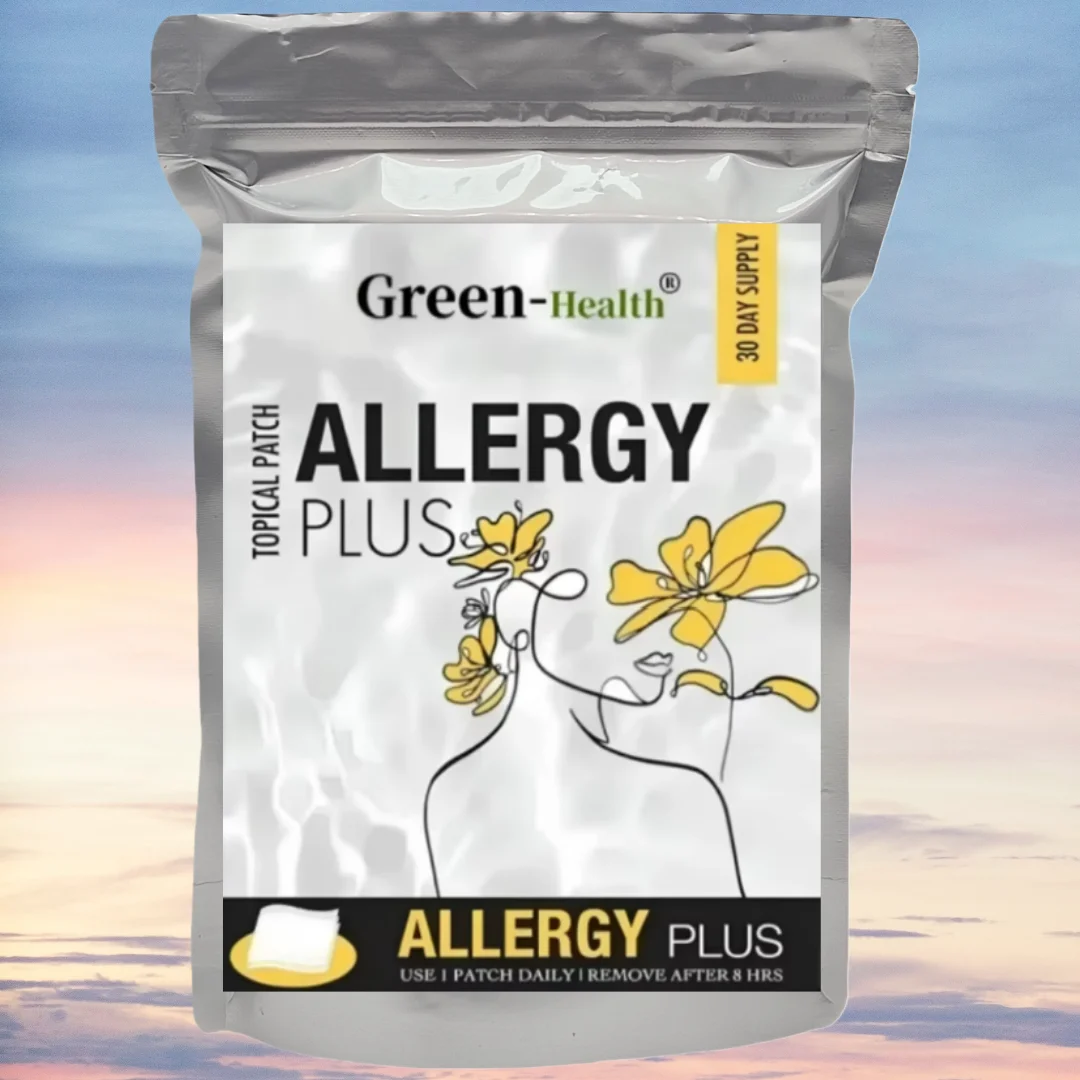 Allergy Plus Transdermal Patches 30 Day Supply Natural Health Supplement For Allergies Skin Patch Therapy