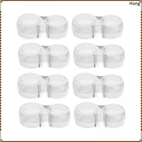 PVC Clear Door Stopper, Reusable Handle Shock‑Absorbing Wall Protector Anti‑Collision Buffer Pad for Home Room Bedroom Office
