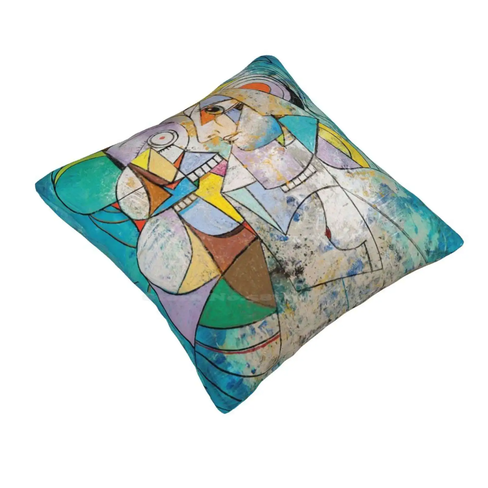 George Condo Home Sofa Car Cushion Cover Pillowcase Minimalist Fine Art Musee Dorsay Vintage Marc Chagall Portrait Moderns