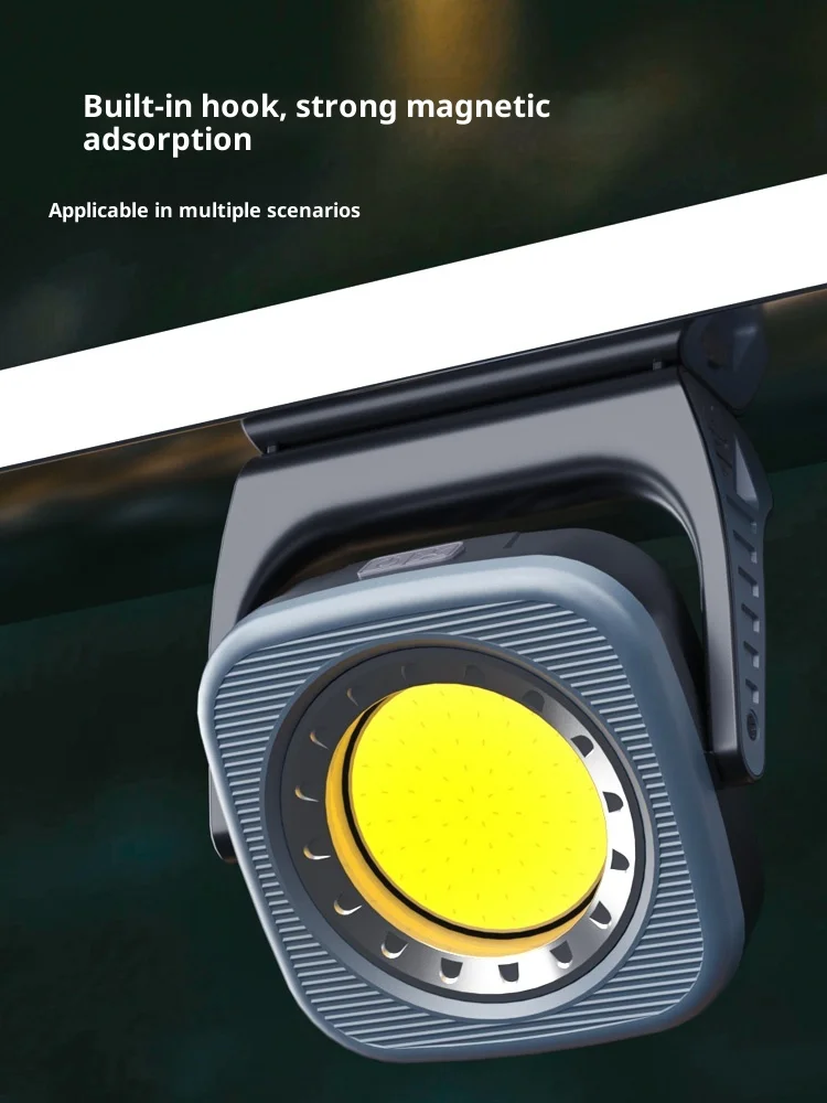 LEM E11/E12 Camping Lamp USB Rechargeable Camping Lighting Portable Magnetic Outdoor Lamp 2500mAh/4000mAh 800LM/1000LM