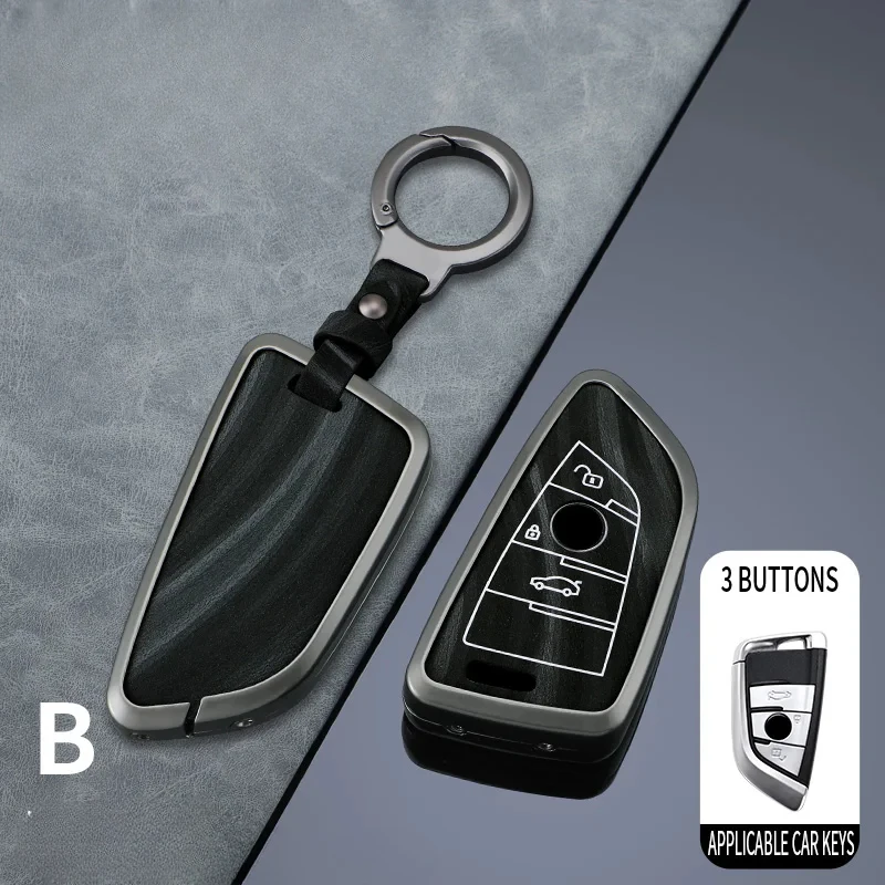 

Car Key Case Cover for Bmw F20 G20 G30 X1 X3 X4 X5 G05 X6 X7 G11 F15 F16 G01 G02 F48 Accessories Holder Shell