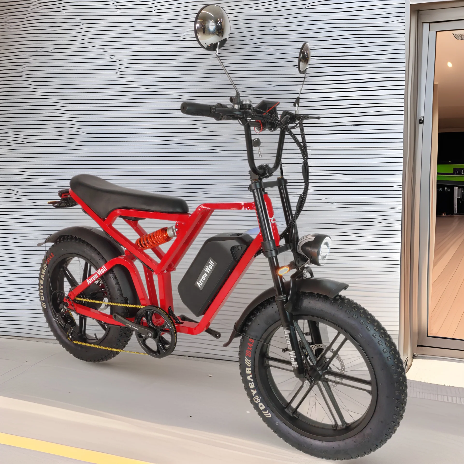 

STLF Snow electric bicycle torque sensing Snow bicycle 20 inch export
