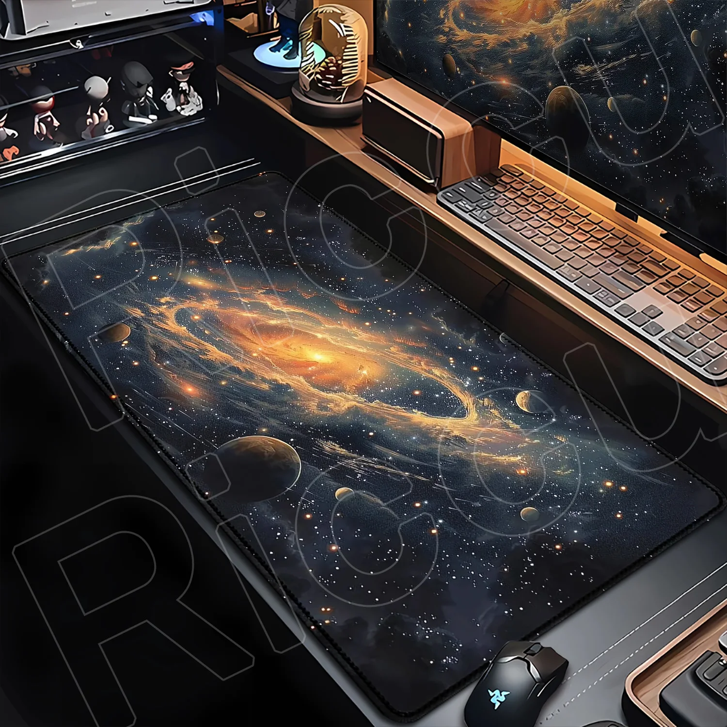 New Pretty Galaxy Mouse Pad Gamer Space Universe Home Gaming Office Computer Mousepad XXL Soft HD Large Carpet Keyboard Desk Mat