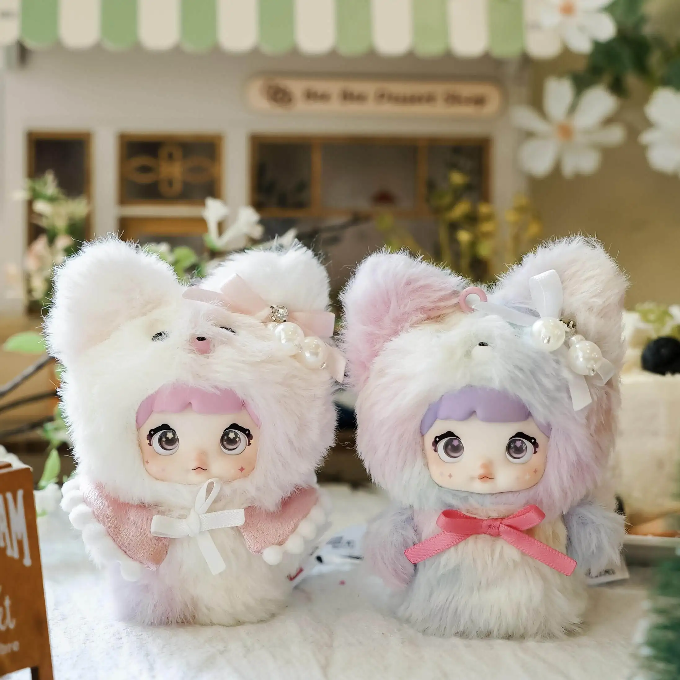 

Оригинальный Nommi V4 Mibao Adoption House Series Mystery Box, виниловая плюшевая фигурка, сумка, подвеска, настольный декор, подарочная игрушка