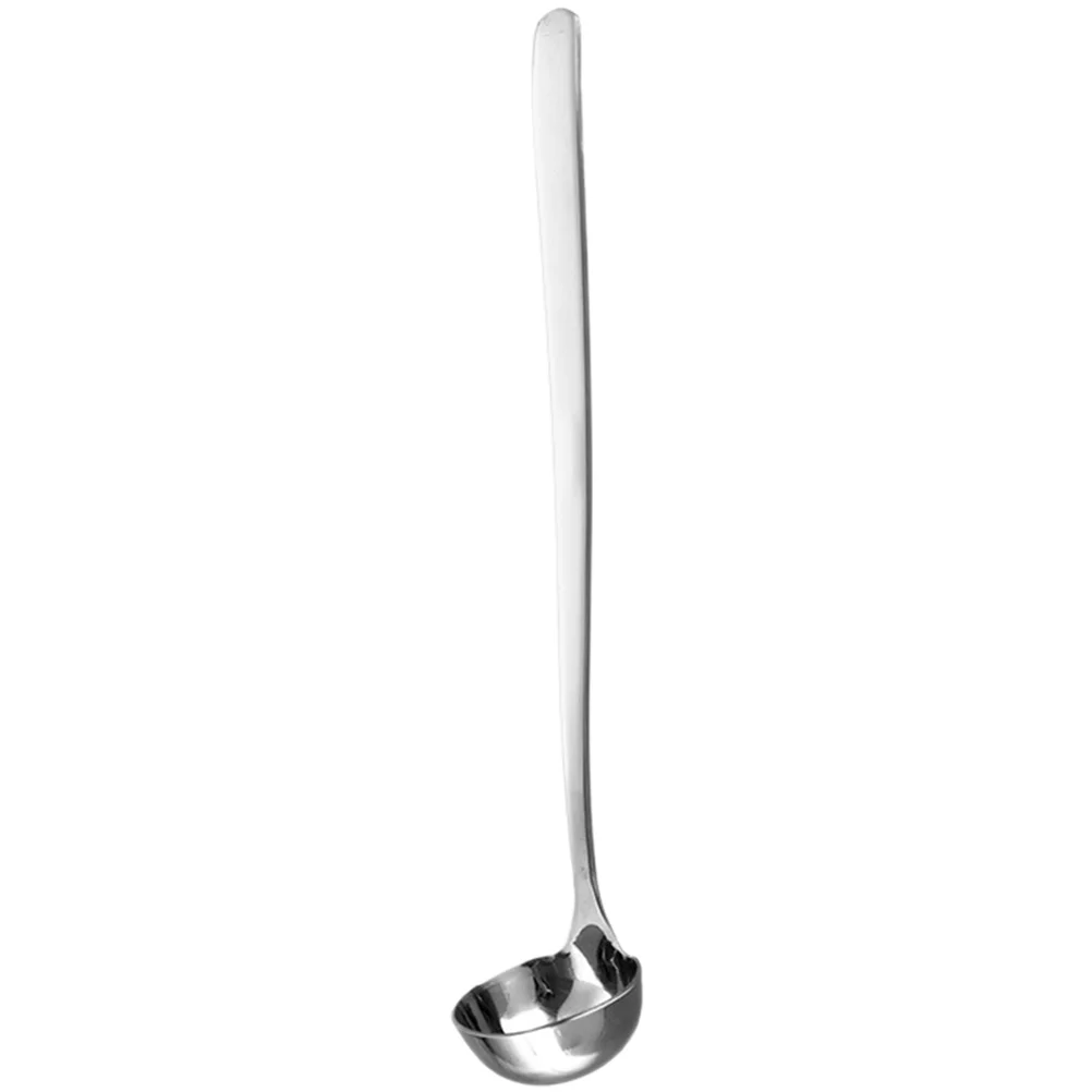 

Long Handle Stainless Steel Soup Spoon Cooking Spoon Kitchen Utensil Scoop for Convenient Food Preparation and Serving