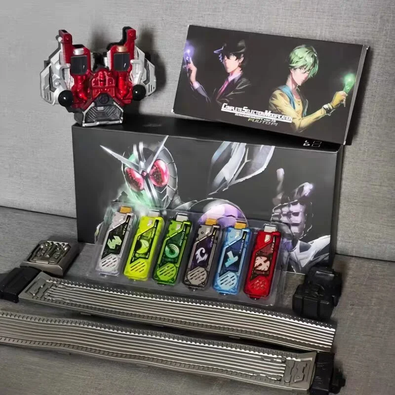 

In Stock Kamen Rider Csm 2.0 Double Belt Bgm Dialogue Infrared Linkage Action Figure Classic Collection Gift Series Ornaments