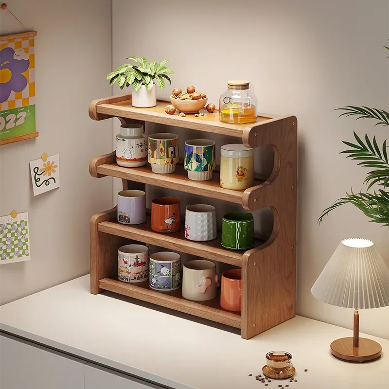 Multi-functional Desktop shelf Dining table Countertop teacup mug Multifunctional storage rack Water cup holder