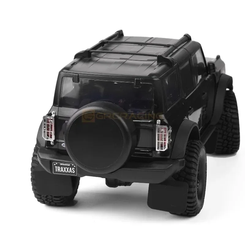 Gesimuleerde Metalen Staart Lampenkap Beschermende Netto voor 1/18 RC Crawler Traxxas TRX4M Auto Fierce Horse Upgrade Onderdelen