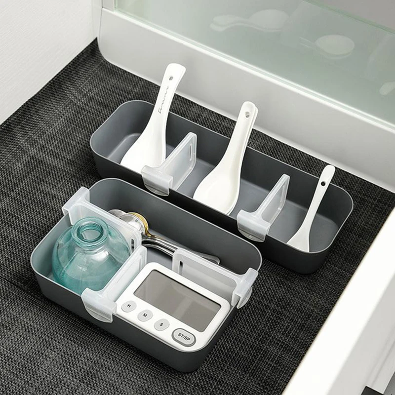 20Pcs Refrigerator Storage Partition Board Plastic Shelf Separating Divider Clip Splint Fridge Side Door Food Storage Organizer