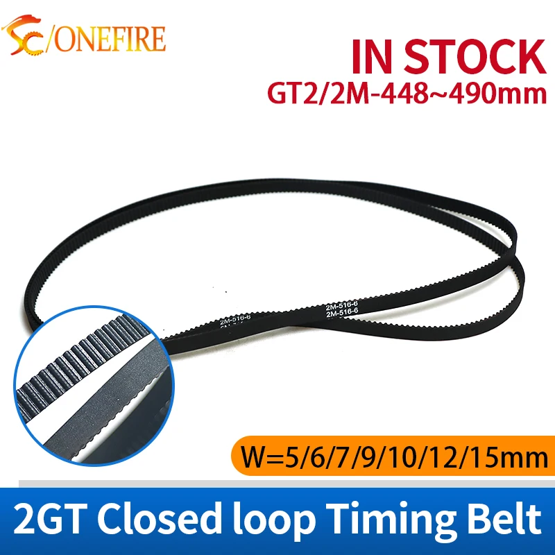 2M GT2 Timing Belt …