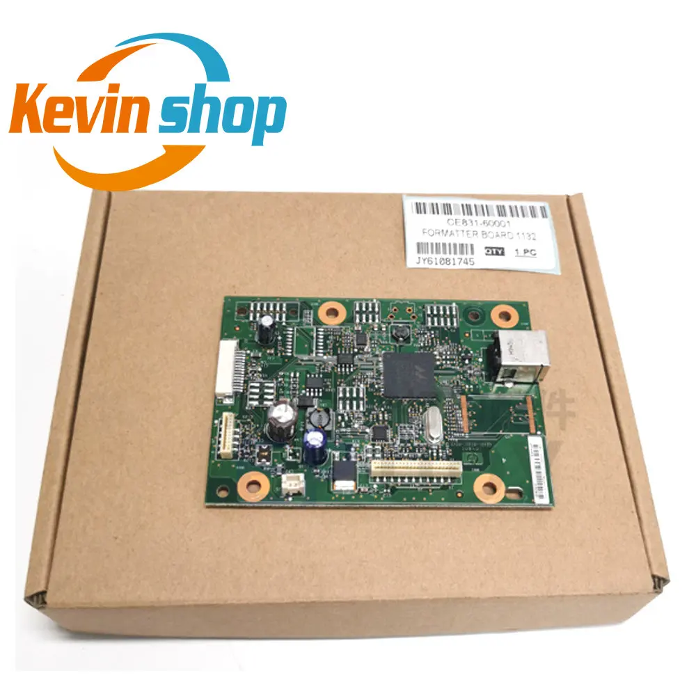 Placa base para impresora HP laserjet M1522nf 1522NF M1132MFP M1132 M1212 M1212NF, placa de formateria de CE831-60001, CE832-60001, CC368-60001