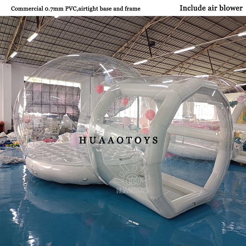 Opblaasbare Ballon Bubble House Iglo Clear Tent Bubble Tent Dome Bounce House Jumper