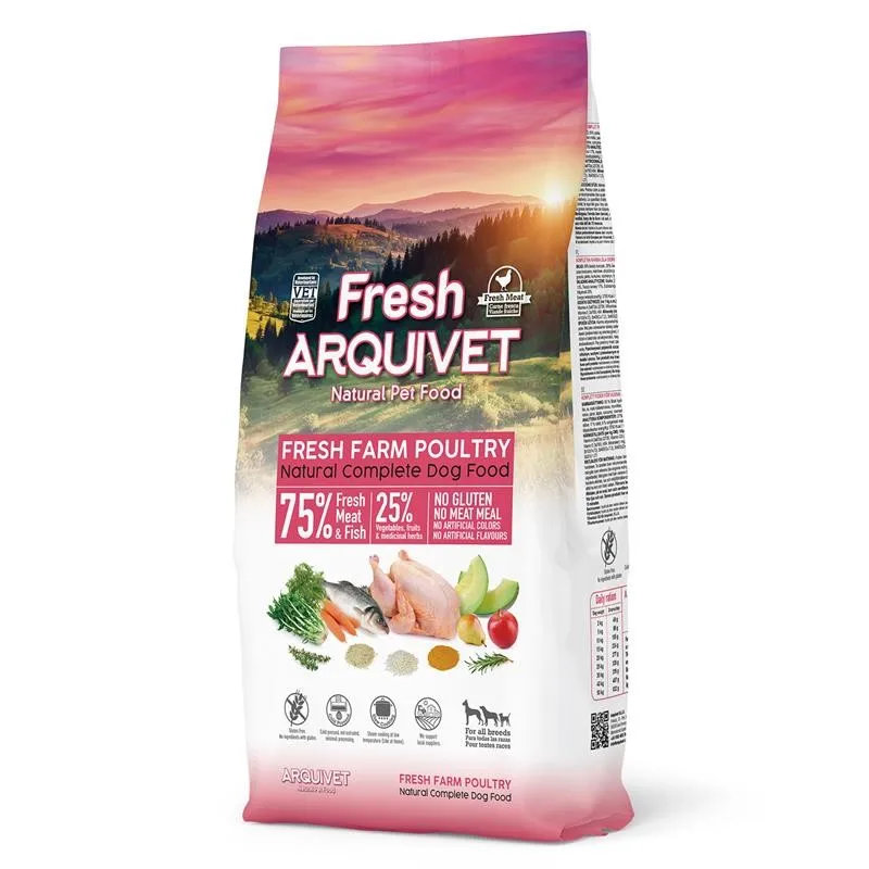 Arquivet Fresh Farm Poultry 10 Kg dog food