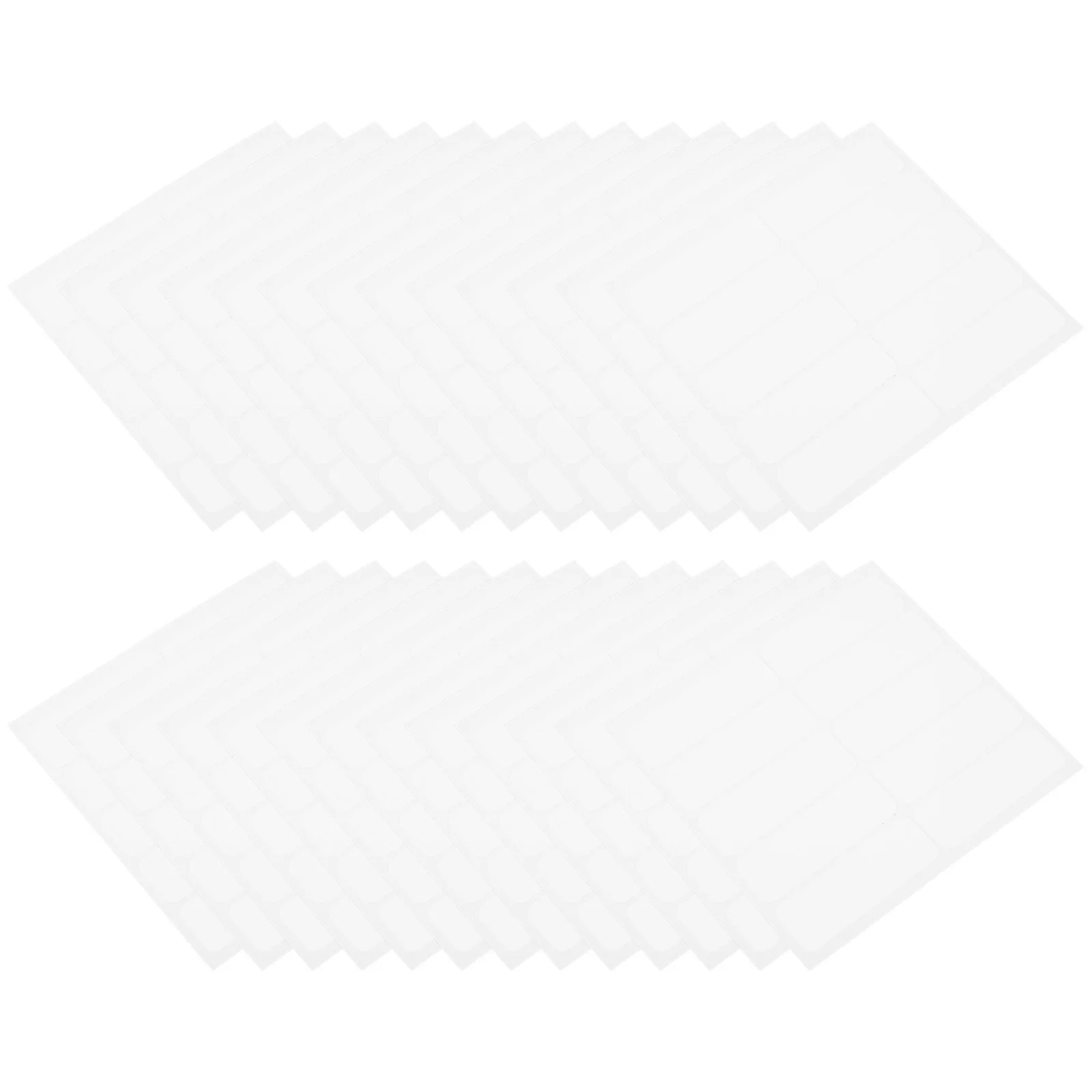 

120 Pcs Clothing Tags Hand-writable Labels Blank Marker Stickers for Clothes White Child