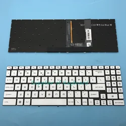 English/Russian/SP/FR/TR/JA Keyboard For MSI Sword 15 A12UC A12UD A12UE A12UG A12VE A12VF A12VG Laptop Blue/Red/White Backlit