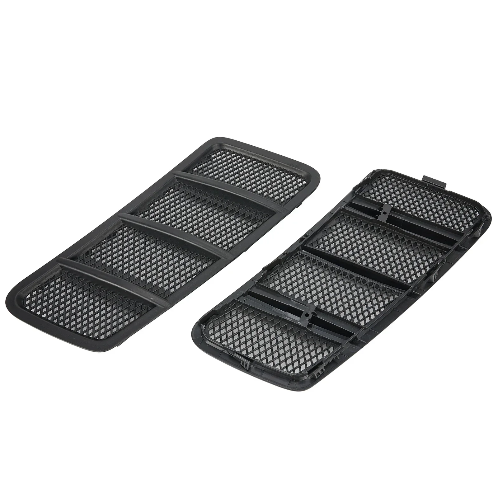 2x Hood Vent Grille Left+ Right 1668800105 1668800205 For Mercedes W166 GL GL350 GL450 GL550 GL63 ML ML350 ML550 ML63 2012-2015