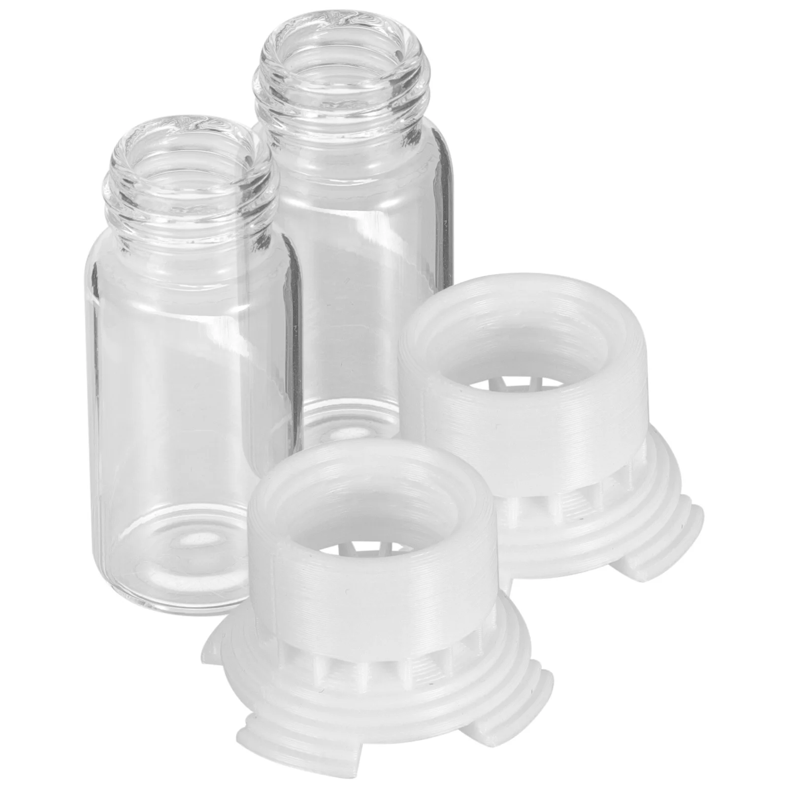 

2Pcs Ant Water Feeding Cup High Durability Glass Plastic Material Ant Feeder for Garden Colony Care Without Disturbance