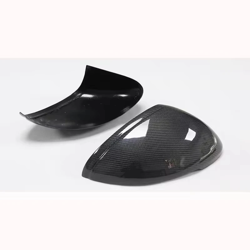

958 Carbon Fiber Fibre Side Mirrors Cover Caps Fit for Porsche Cayenne Macan Ture Factory Fitment