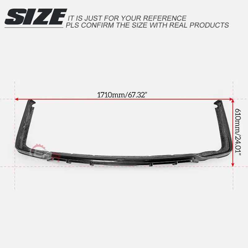 

For Noah Voxy ZS 80 2014-2021 SBL Type Rear Bumper Lip Frp Unpainted bodykits