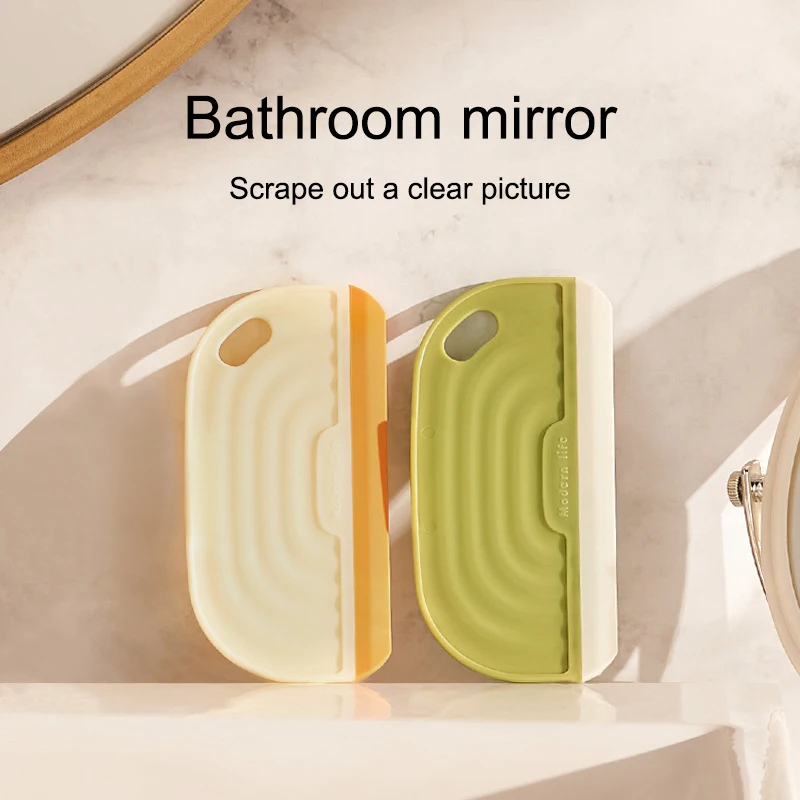 Non-Scratch Handy Squeegee Kitchen Sink Countertop Squeegee Window Mirror Water Wiper Clean Scraping Film Scraper
