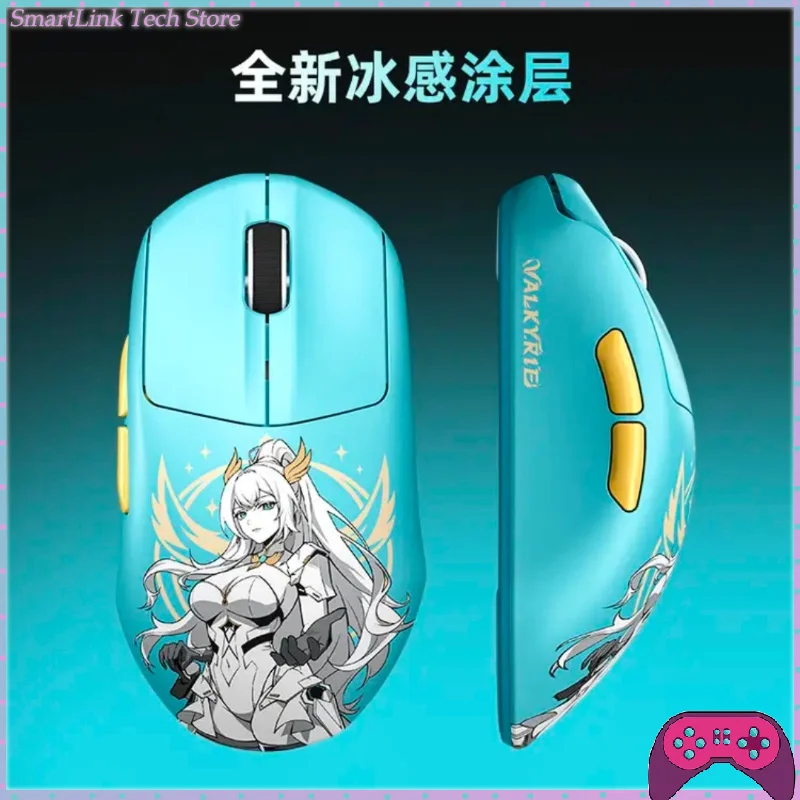 New VALKYRIE VK M5 EVO MIST Mouse PAW3950 Wireless 600mAh Three-Mode Connection Computer Peripheral Gaming Esports Mouse Gifts