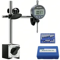 Digital Dial Indicator with Magnetic Base 0-1 Inch/25.4 mm  Conversion Auto Off Featured Measuring Tool With 22pcs Testing Tips