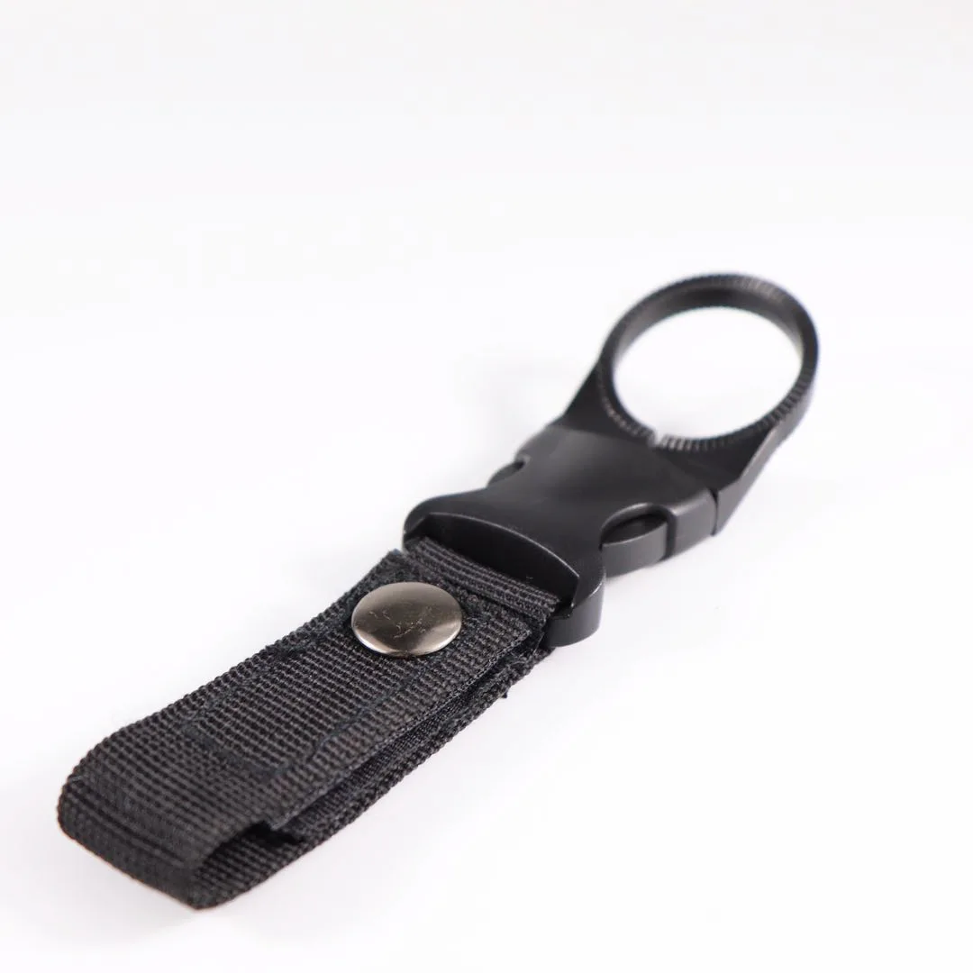 TARKA Camping Water Bottle Hook Carabiner Belt Backpack Hanger Hooks Clip Multifunction Water Bottle Nylon Webbing Buckle Hook image 2