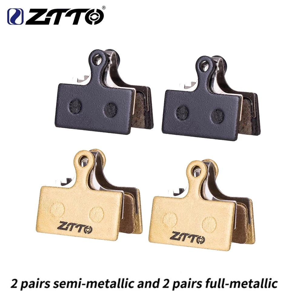 ZTTO 4 Pairs MTB Bike Semi-metallic Full-metallic Brake Pads For M9000 M9020 M987 M985 M8000 M785 M675 XT SLX G01S G03TI G04TI