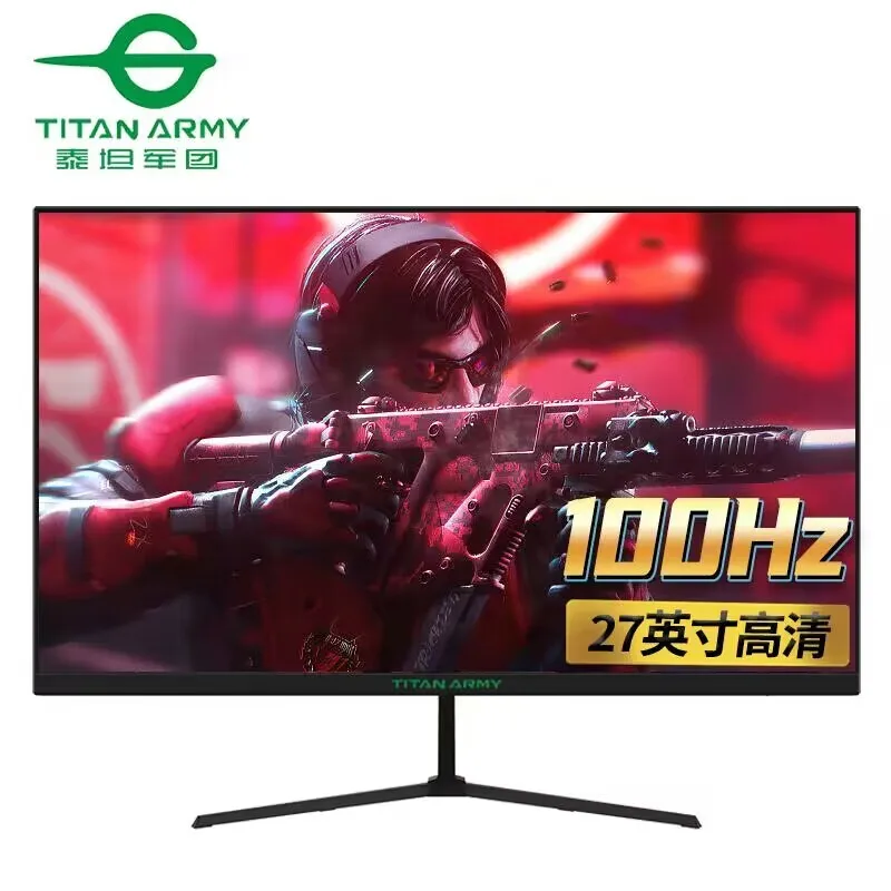 TITAN ARMY 27 Inch 100Hz Flat Office Display Computer E-Sports monitor gaming  P27h2m PC LED Screen