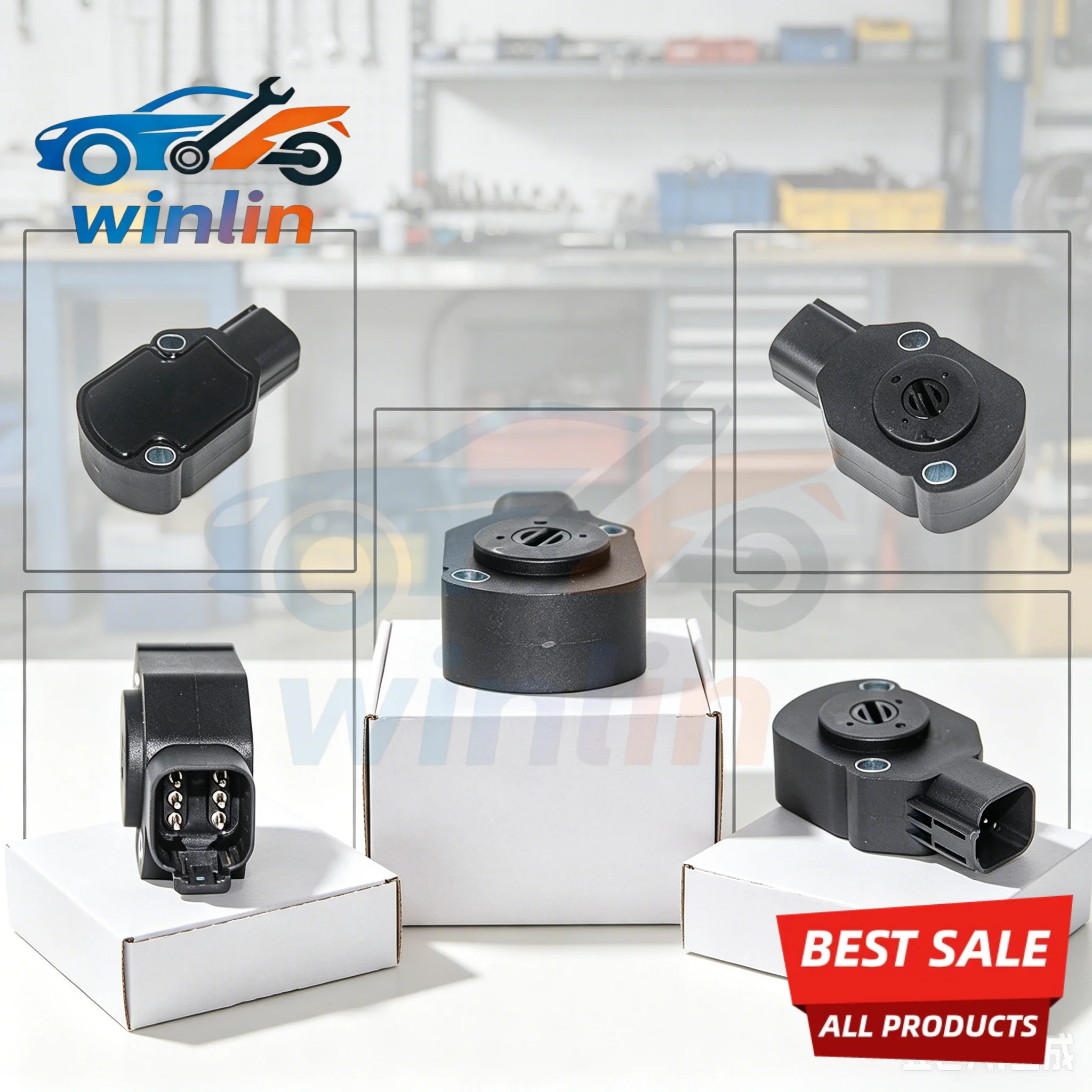 OEM 53031576AD High Quality TPS Throttle Position Sensor 53031576 For 98-07 Dodge Ram 2500 3500 5.9L Cummins 3