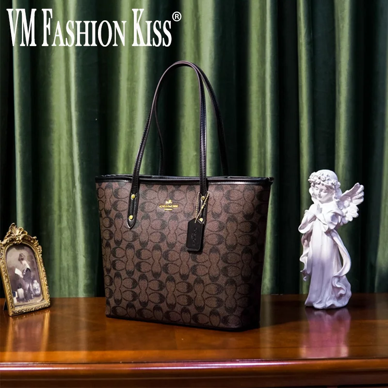 

Женская большая сумка, большая вместительная пригородная сумка, сумка через плечо с геометрическим принтом, женские сумки из искусственной кожи в европейском и американском стиле