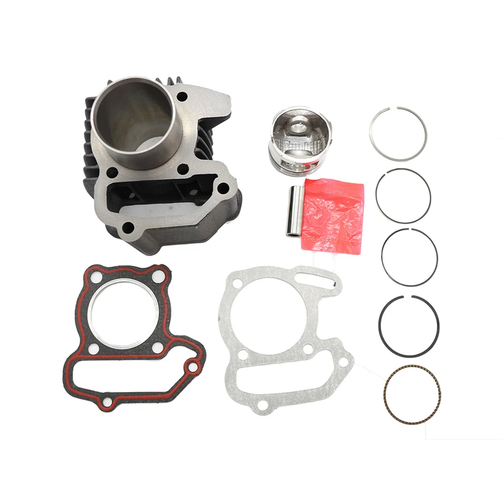 47mm Cylinder Body With Head Gaskets Pistons Kit For Yamaha Badger 80 YFM80 Raptor 80 GRIZZLY 80 1985-2001 ATV