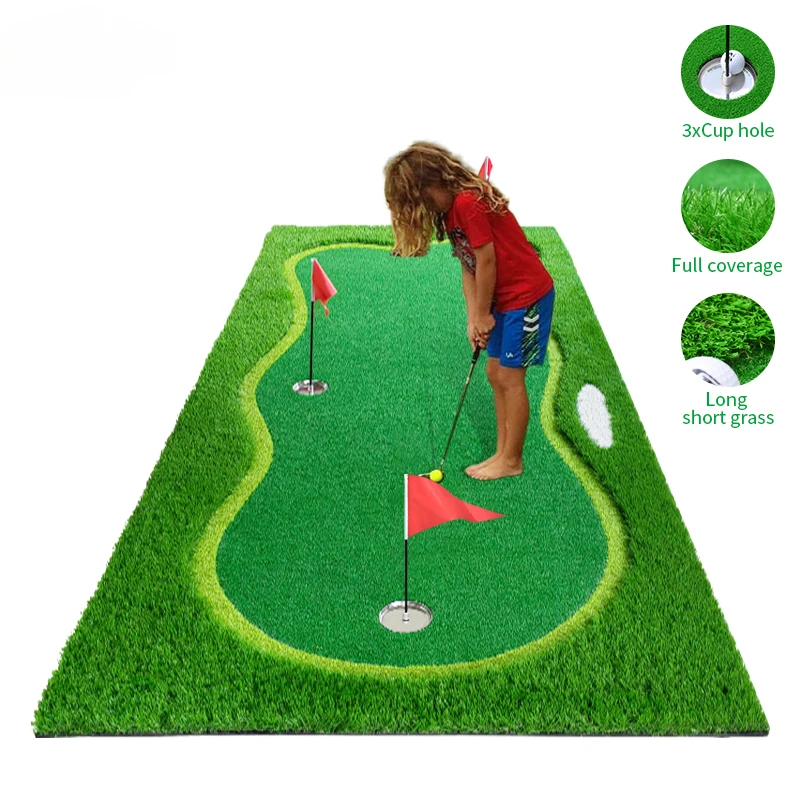 Golf Putting Green Game Sets Gift Set Indoor &Outdoor Waterproof