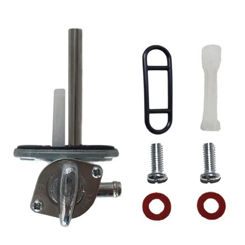 For V Star XVS 650 1100 Silverado 650 Royal Star XVZ 1300 XV 1700 Raptor Warrior Wolverine 350 Moto-4 Fuel Valve Petcock-A99D