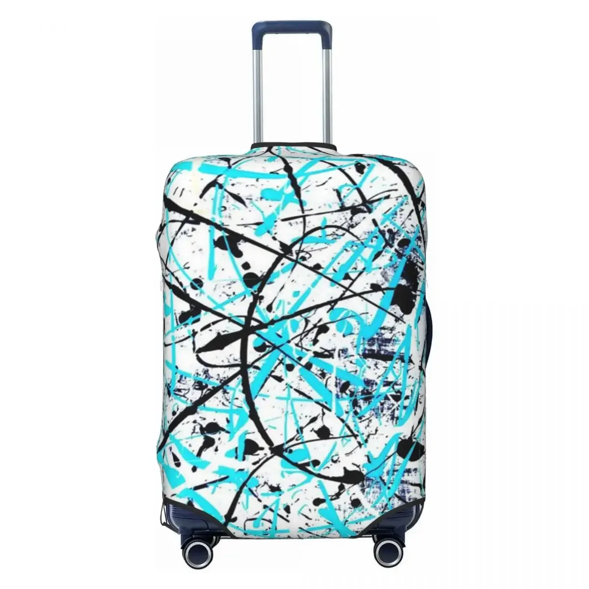 Fashion Camouflage Travel Luggage Cover Elastic Street Pop Art Graffiti Suitcase Cover Protector Fit 18-32 Inch