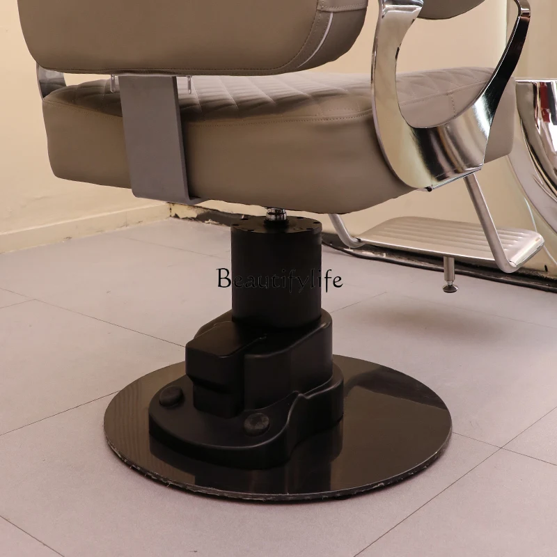 Barber shop hair salon special chair lift spin b turn fashion hair cutting chair light luxury
