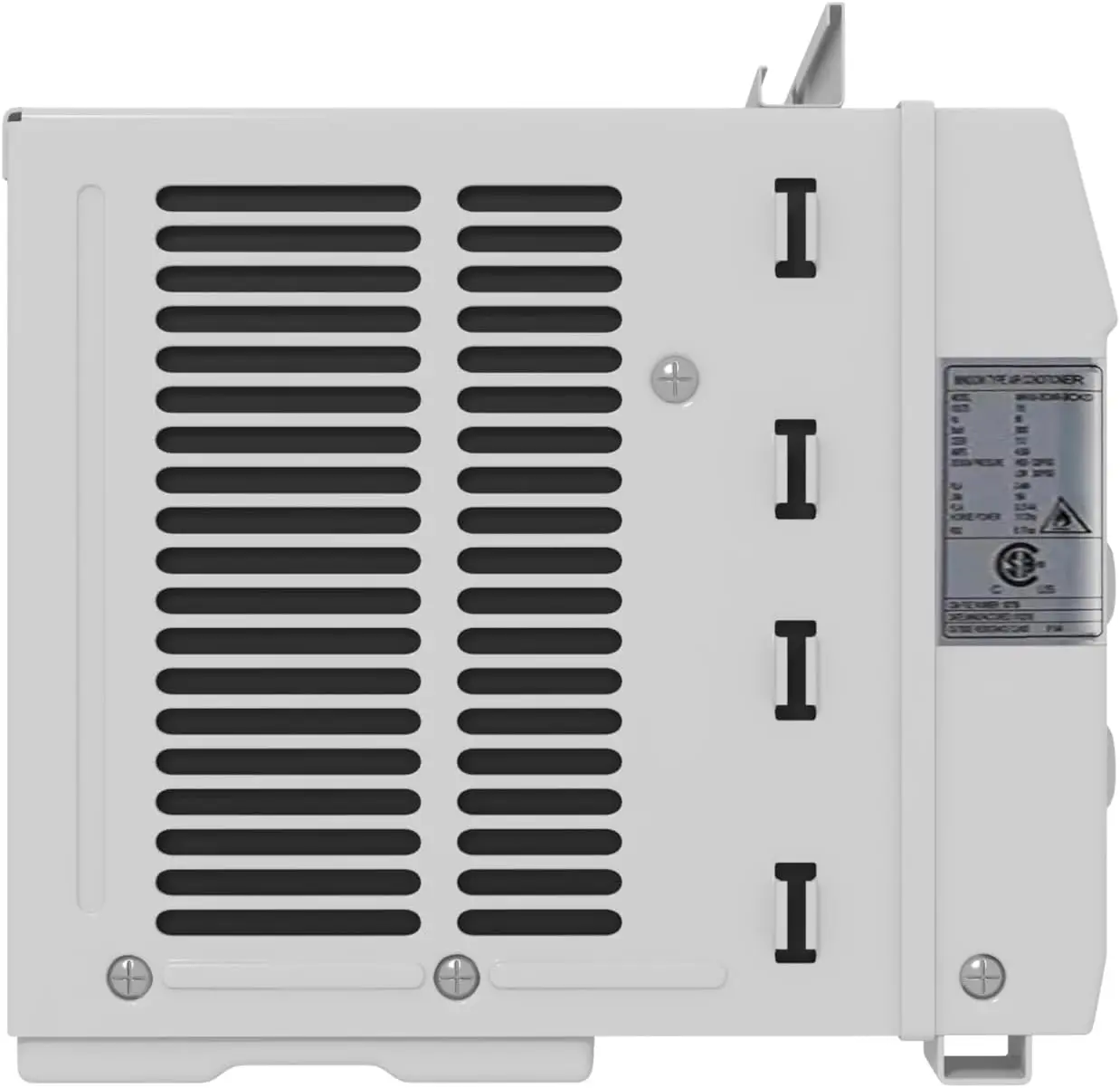 Ar Condicionado Janela Montada com Controle Mecânico, Unidade AC, Branco Resfria, 150 Pés Quadrados, 5000 BTU