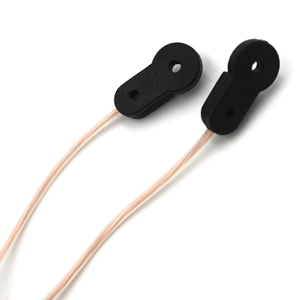 Antena de rádio B02B-FM 75 ofm dipolo antenas t internas cobre hd receptor aéreo macho tipo f conector para estações de rádio fm