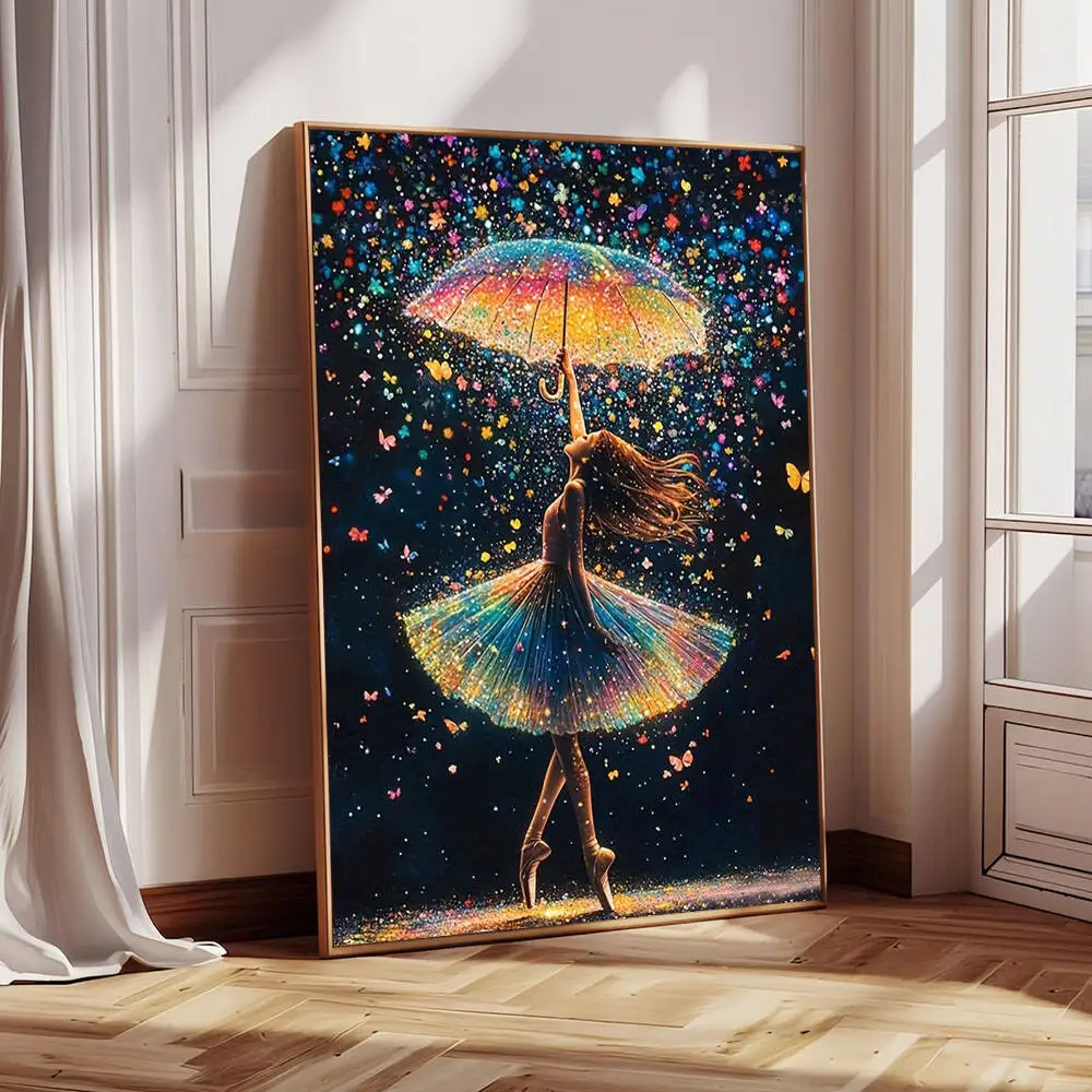 

EverShine DIY Diamond Painting Girl 5D Full Drill Mosaic Umbrella Embroidery Portrait Crafts And Art Supplies Home Decoration