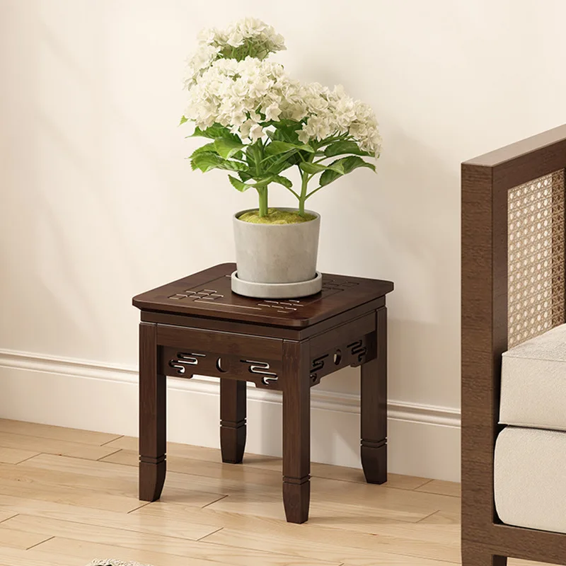 

Flower shelf New Chinese-style living room Floor-to-ceiling indoor balcony Multi-layer bonsai shelf Fish tank base 2026 new