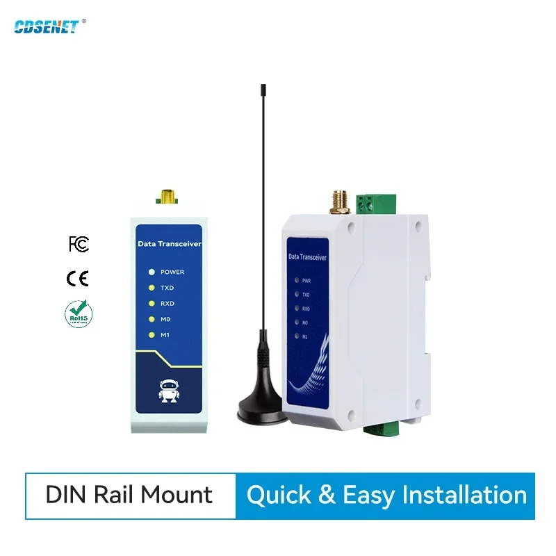 Modbus LBT Relay Network SX1268 Lora RS485 E95-DTU/E96-DTU 868MHz 915MHz Wireless Data Transmission 30dbm 10KM CDSENET